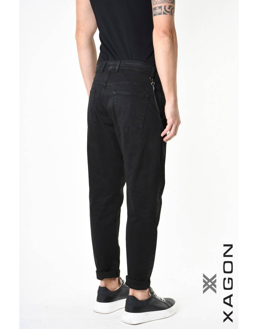 La haine inside us PANTALONE 2CR2014 Nero Soddisfazione Garantita