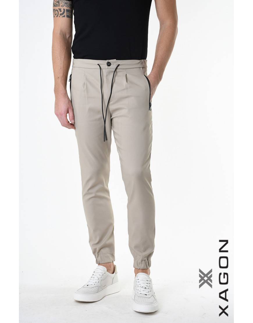 La haine inside us PANTALONE PINVEL Beige Promozione Limitata