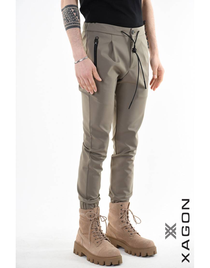 La haine inside us PANTALONE PINVEL Verde/Fango Shopping Online