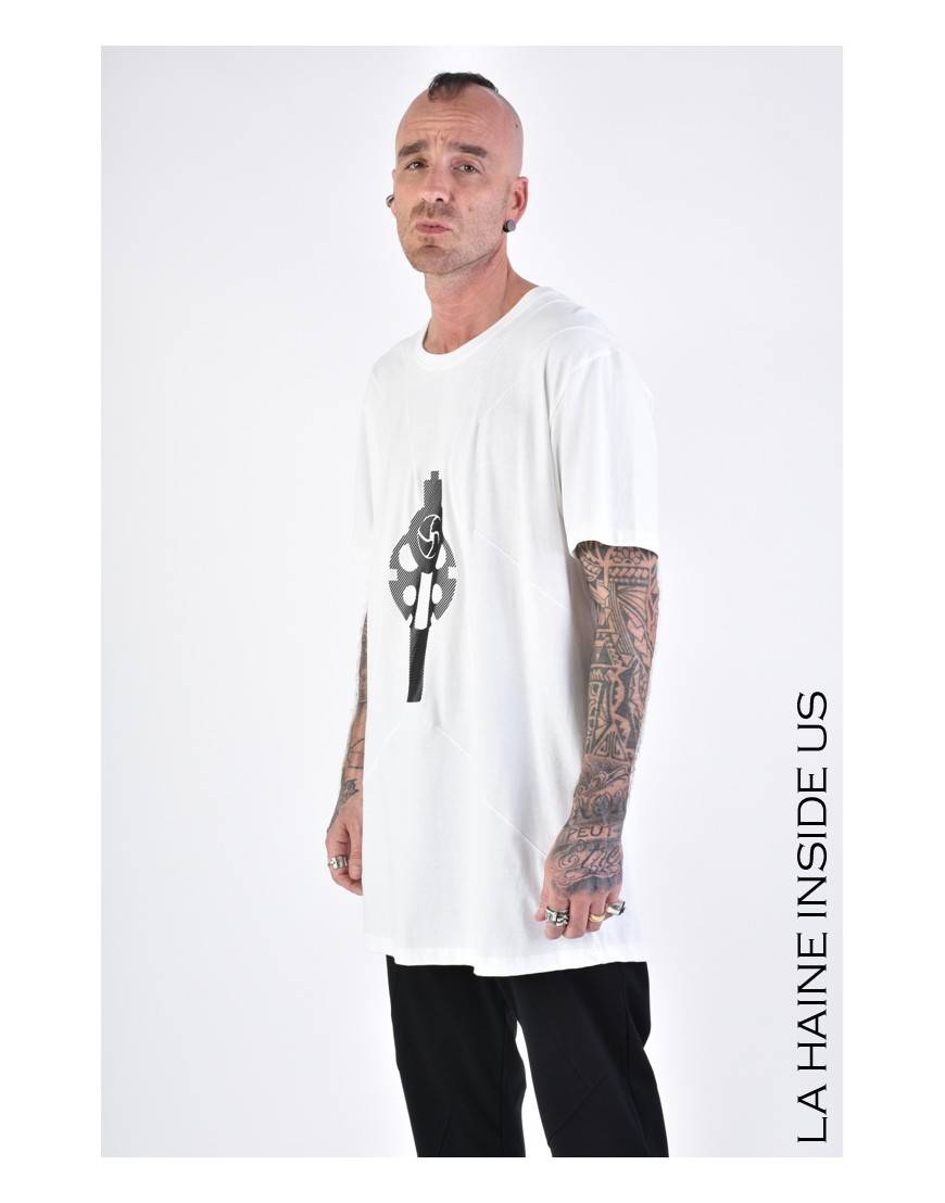 La haine inside us 3M LM035 T-SHIRT Bianco Offerta