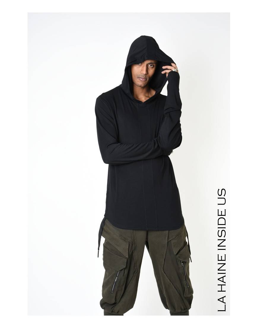 La haine inside us 3M LM214 MAGLIA Nero Vendita Calda