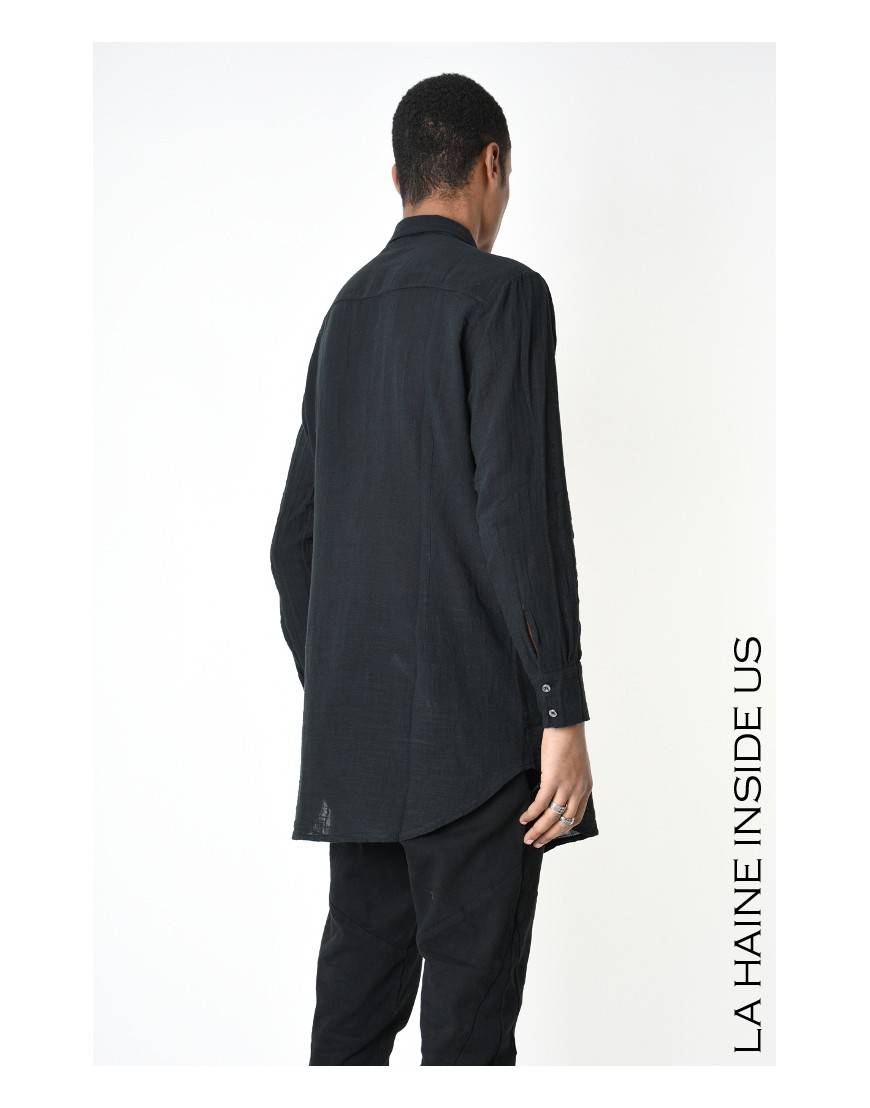 La haine inside us 3V LM114 CAMICIA Nero Offerta Pasqua