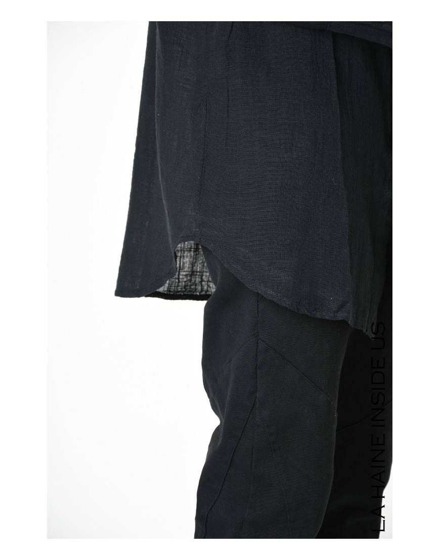 La haine inside us 3V LM114 CAMICIA Nero Offerta Pasqua