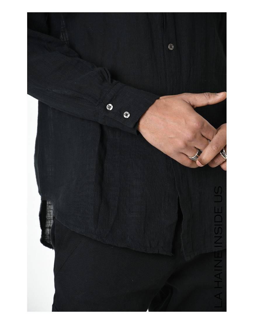La haine inside us 3V LM116 CAMICIA Nero Offerta Giorno del Papà
