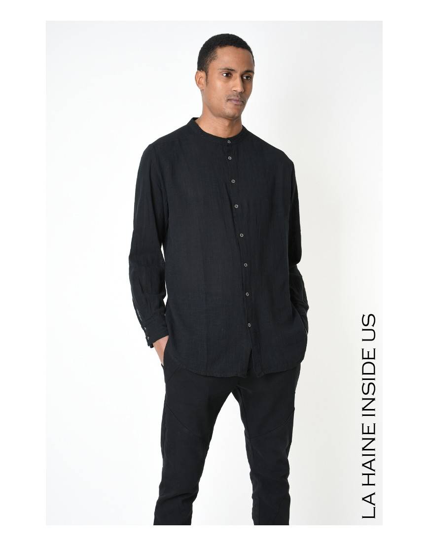 La haine inside us 3V LM118 CAMICIA Nero Offerta Anniversario
