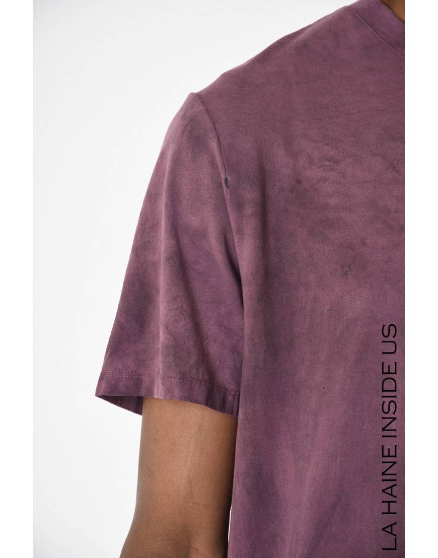 La haine inside us 3V LM234 T-SHIRT Bordeaux Smaltimento dello stoccaggio