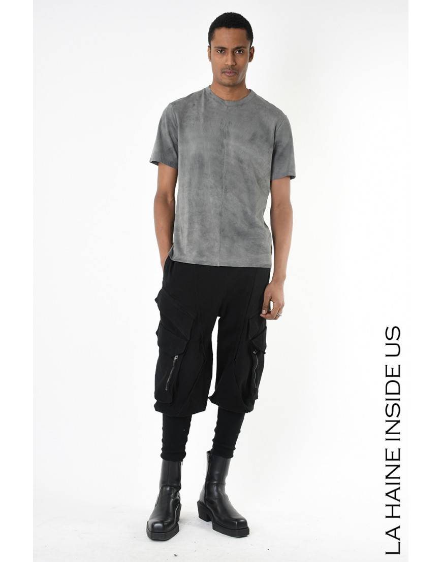 La haine inside us 3V LM234 T-SHIRT Grigio Vendita calda