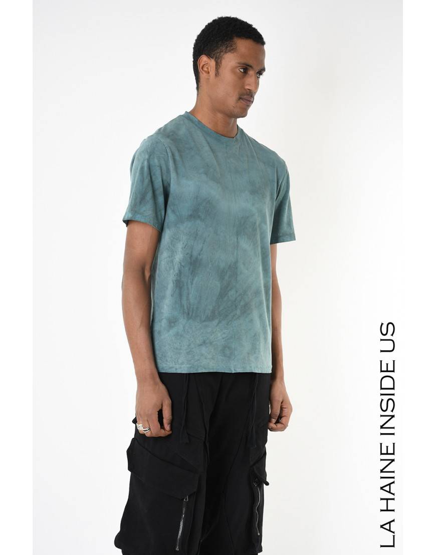 La haine inside us 3V LM234 T-SHIRT Verde Offerta migliore