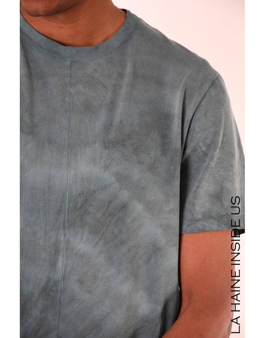 La haine inside us 3V LM234 T-SHIRT Verde Offerta migliore