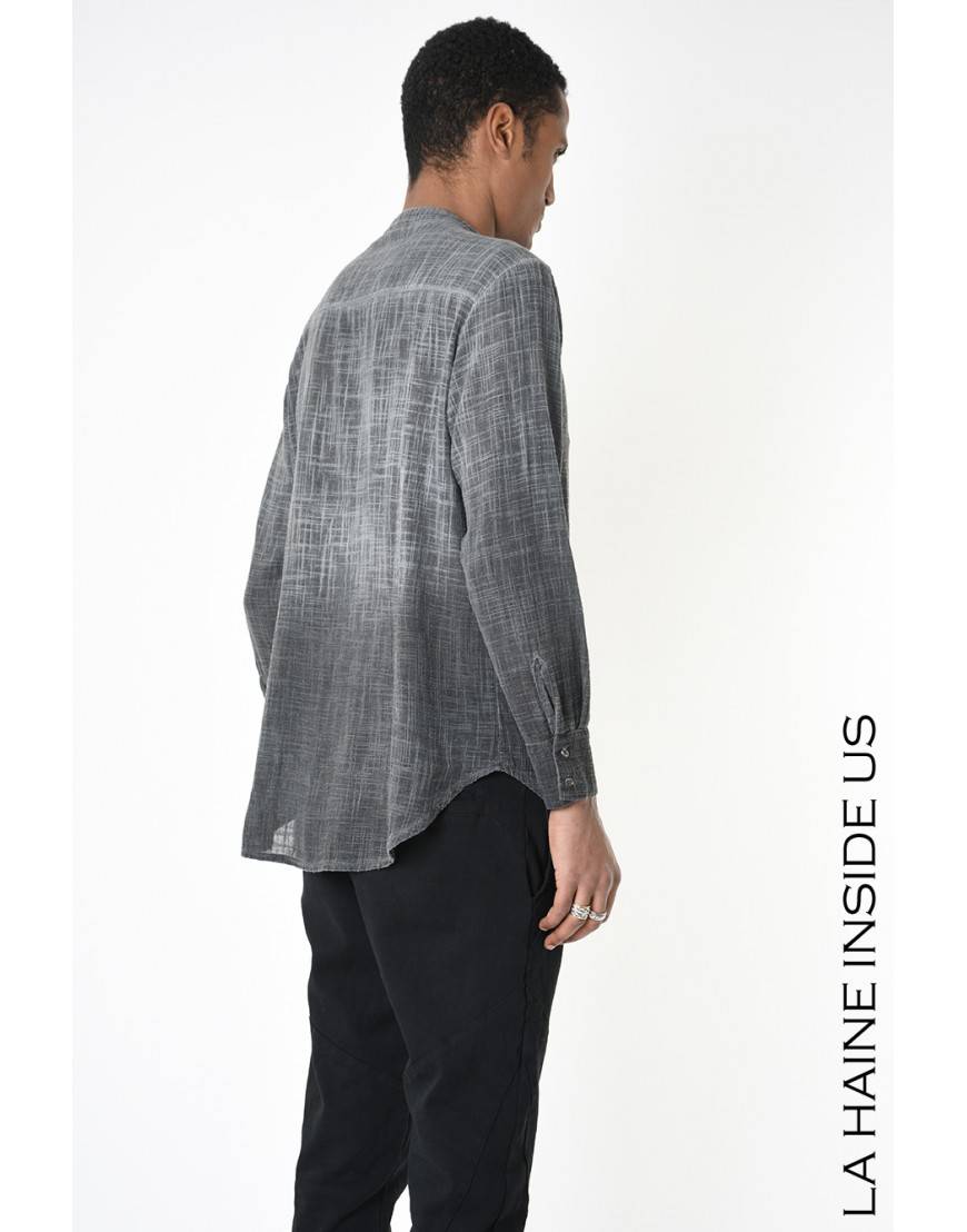 La haine inside us 3V LM237 CAMICIA Grigio Offerta temporanea