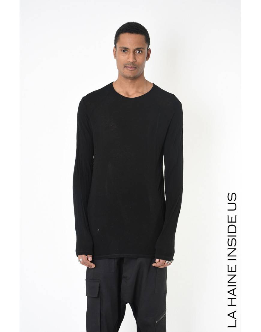 La haine inside us 3V LM265 MAGLIA Nero Offerte esclusive