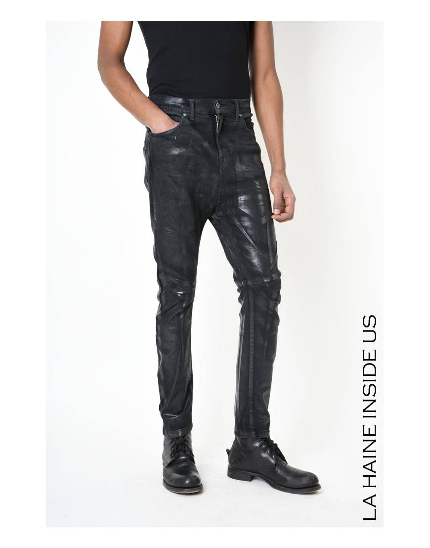 La haine inside us 3X LM219 JEANS Nero Nuovi prodotti