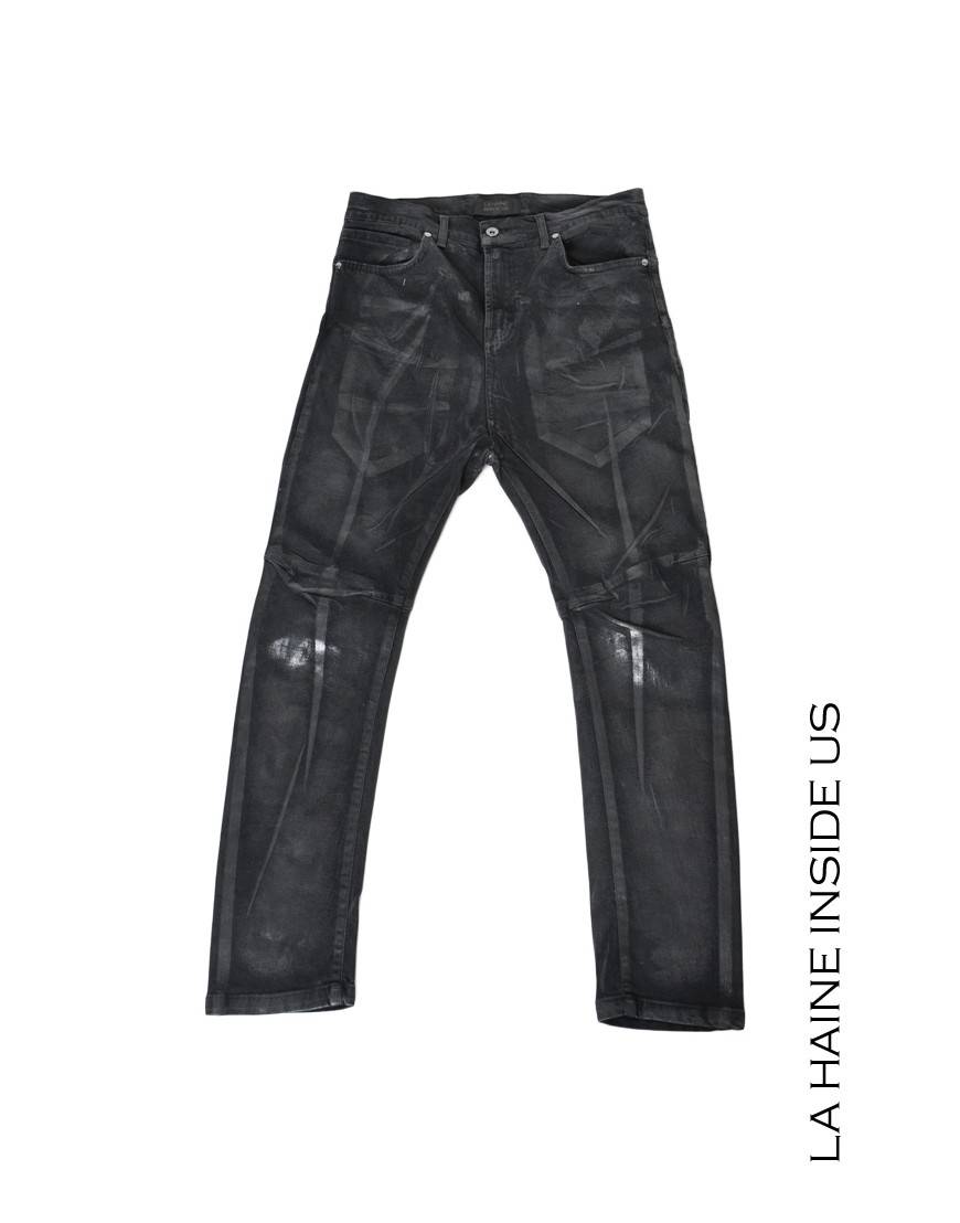La haine inside us 3X LM219 JEANS Nero Nuovi prodotti