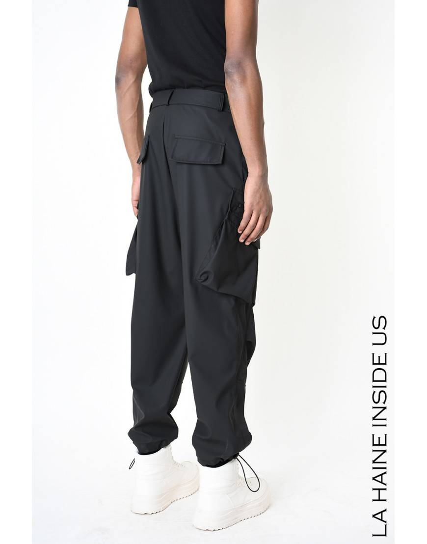 La haine inside us 3Z LM147 PANTALONE Nero Offerte stagionali