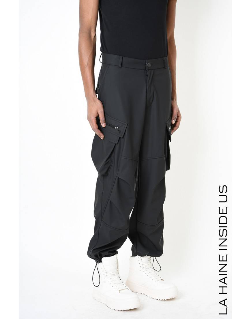 La haine inside us 3Z LM147 PANTALONE Nero Offerte stagionali