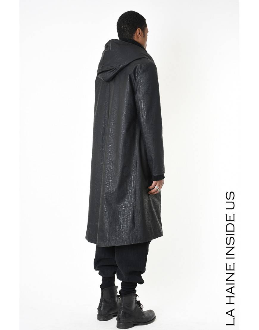 La haine inside us 3P LM249 CAPPOTTO Nero Offerte giornaliere
