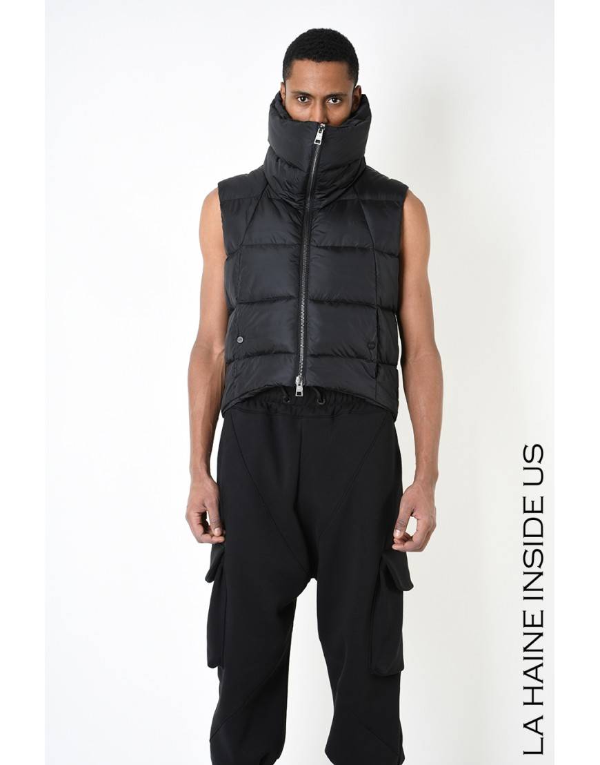 La haine inside us 3P LM252 PETTORINA + ZAINO UNISEX U Nero Prezzo basso
