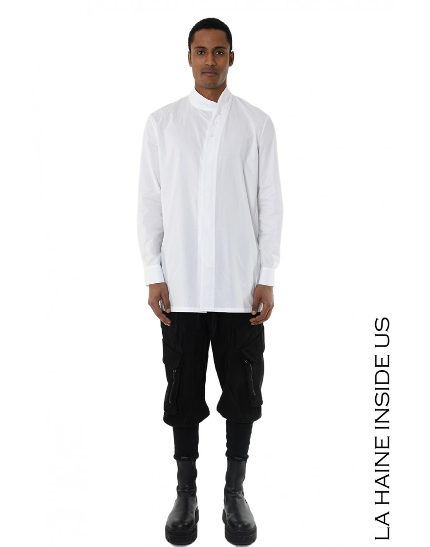 La haine inside us 3R LM226 CAMICIA Bianco Latest stili