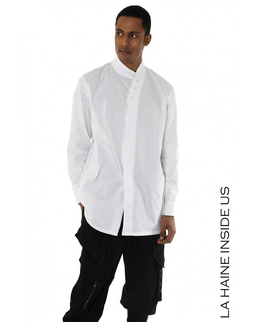La haine inside us 3R LM226 CAMICIA Bianco Latest stili