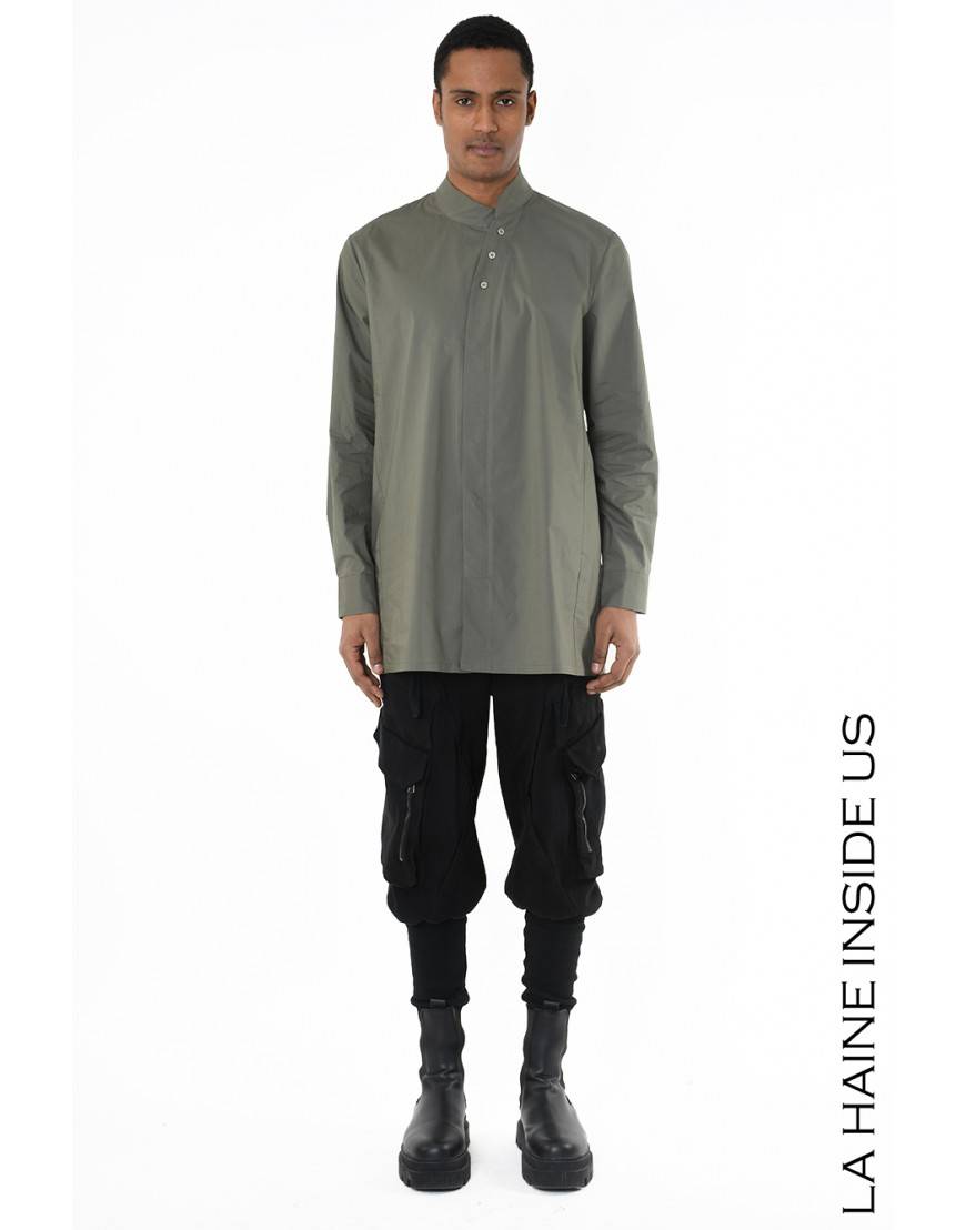 La haine inside us 3R LM226 CAMICIA Verde Ultimo giorno
