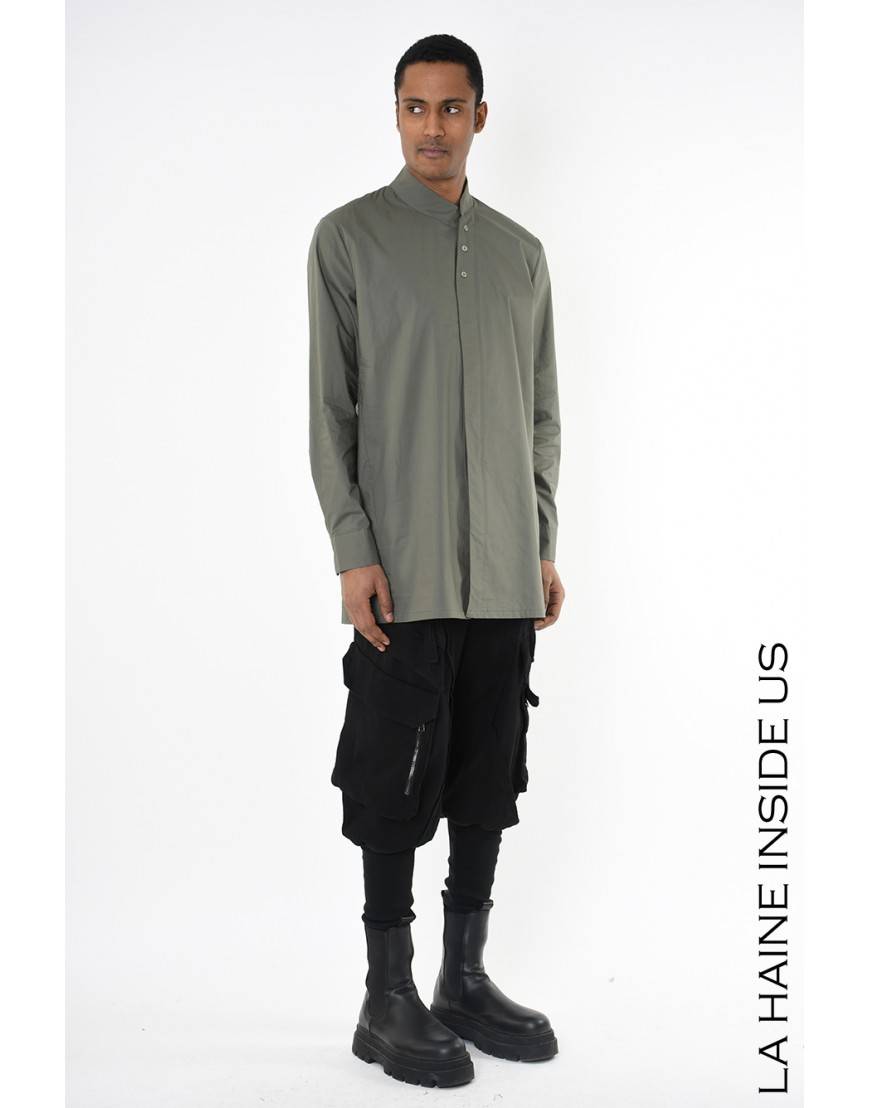 La haine inside us 3R LM226 CAMICIA Verde Ultimo giorno
