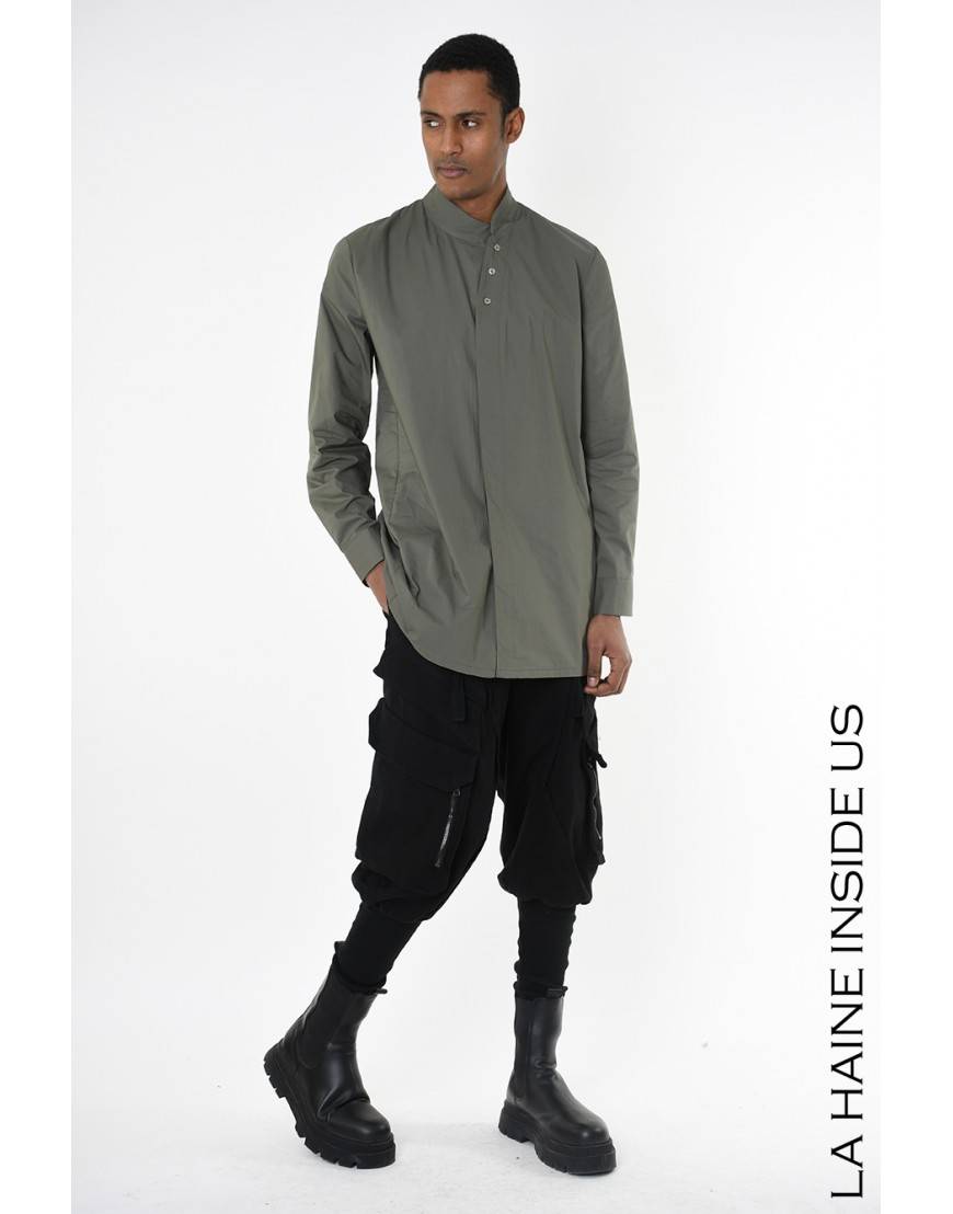 La haine inside us 3R LM226 CAMICIA Verde Ultimo giorno