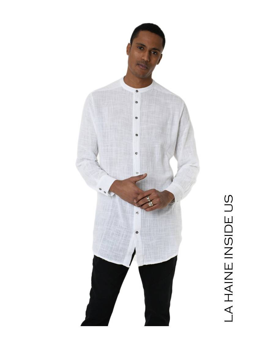 La haine inside us 3V LM113 CAMICIA Bianco Promozione temporanea