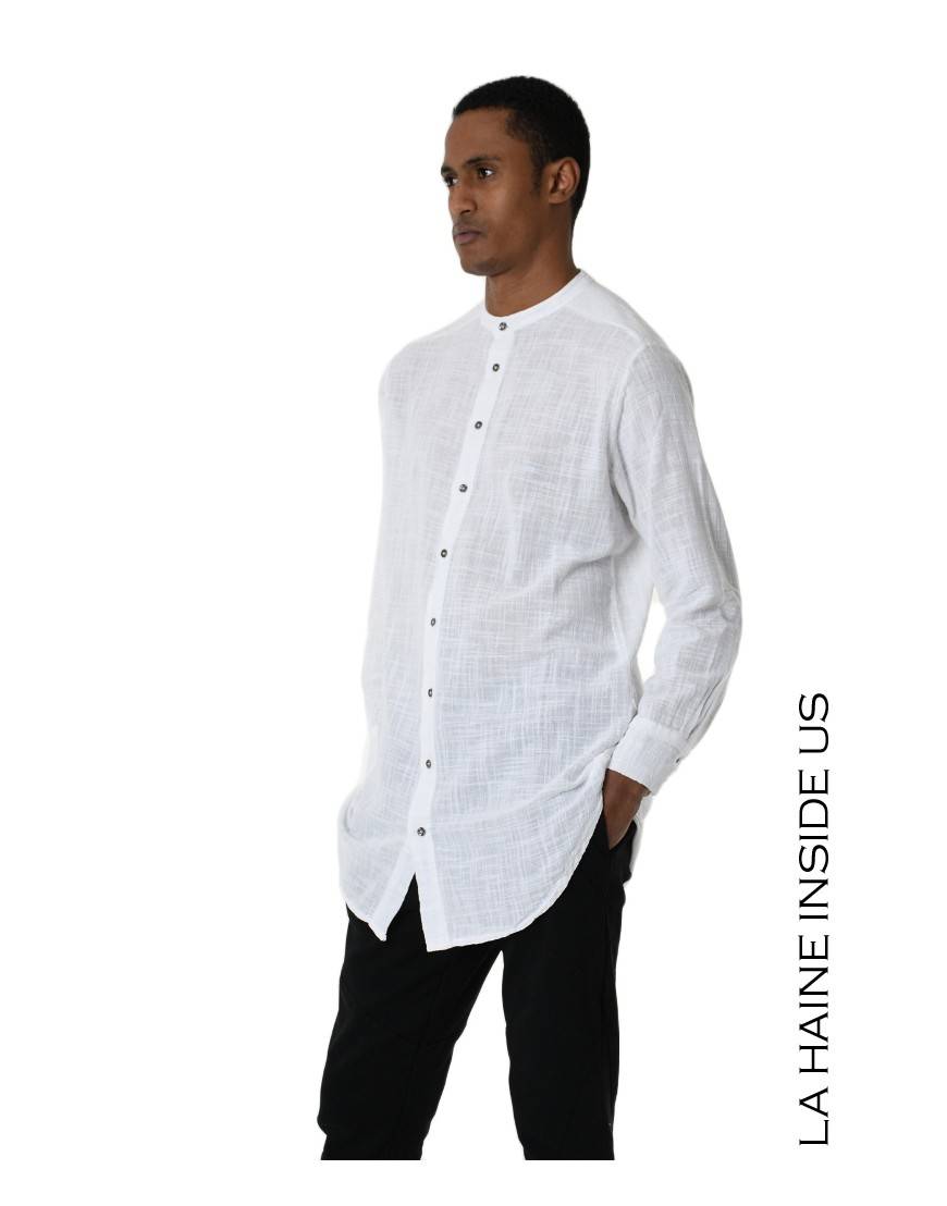 La haine inside us 3V LM113 CAMICIA Bianco Promozione temporanea