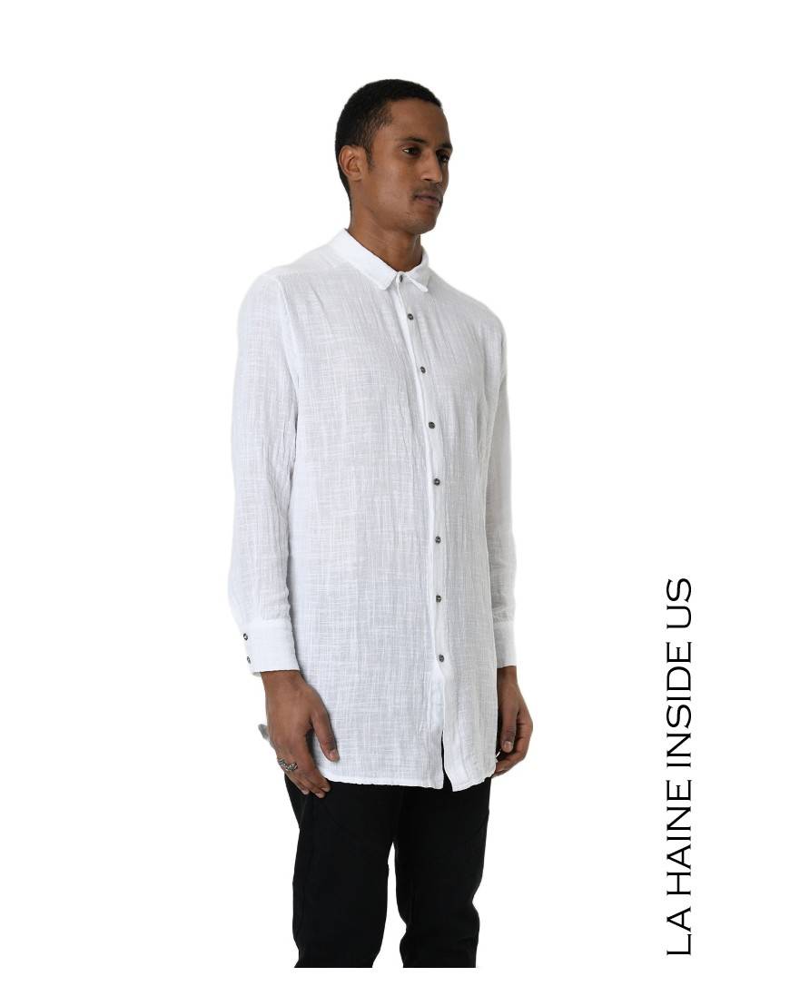 La haine inside us 3V LM114 CAMICIA Bianco Fino al 60% di sconto