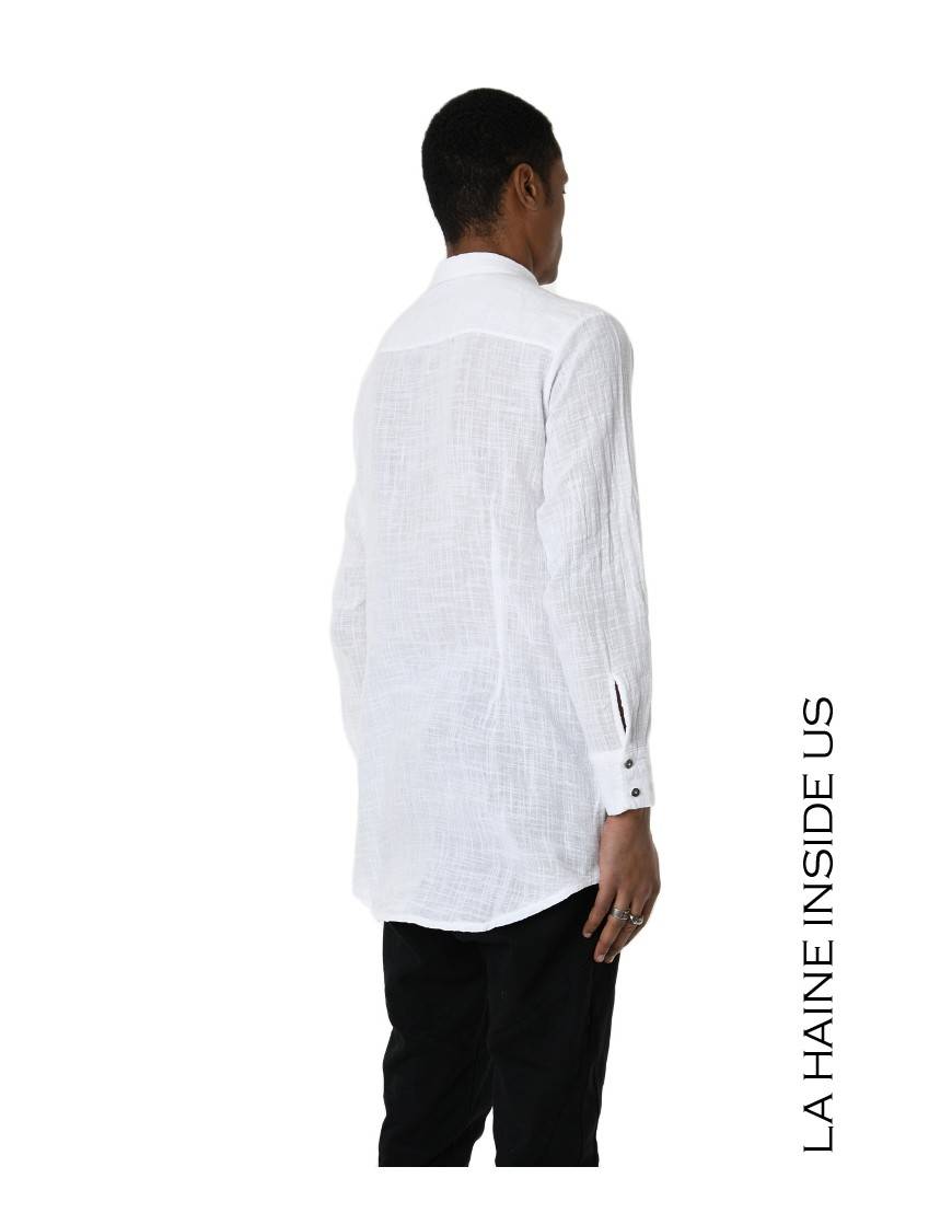 La haine inside us 3V LM114 CAMICIA Bianco Fino al 60% di sconto