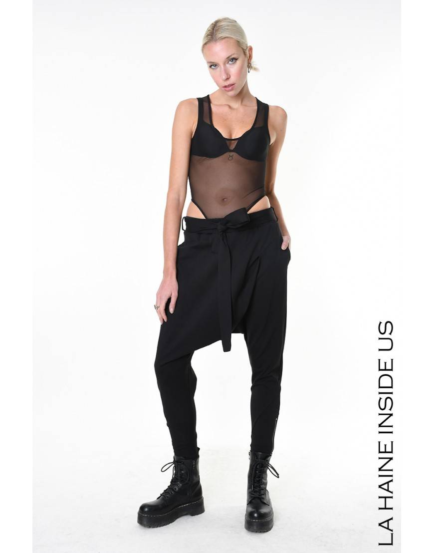 La haine inside us 4B LW931 PANTALONE Nero Limitato a 3 giorni