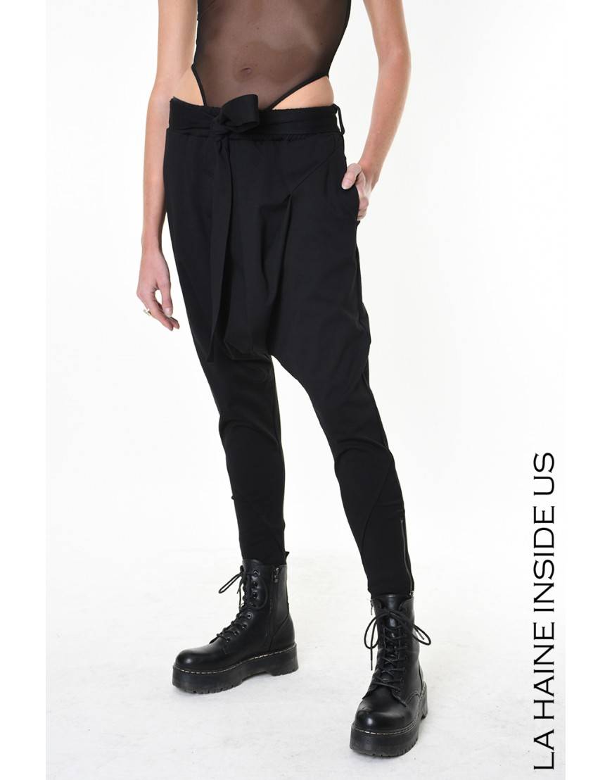 La haine inside us 4B LW931 PANTALONE Nero Limitato a 3 giorni