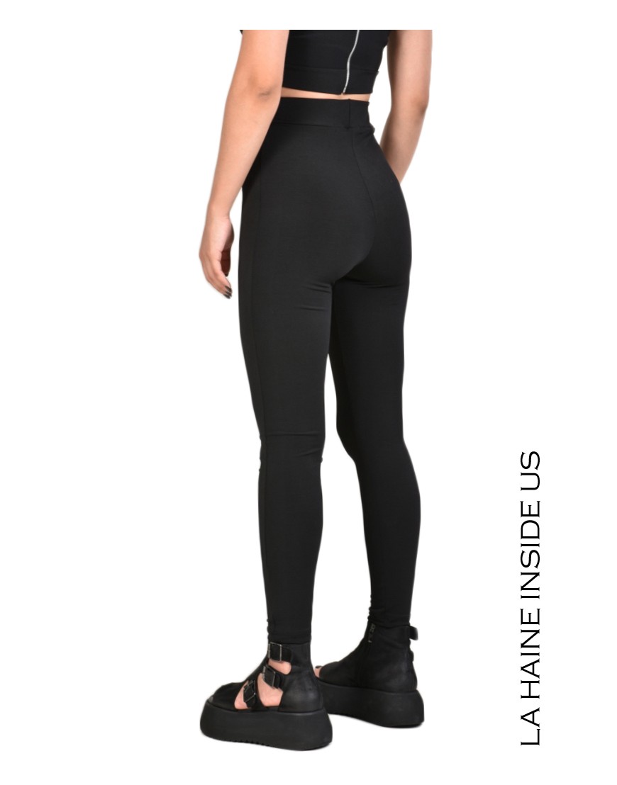 La haine inside us 4J LETTY LEGGINGS Nero Black Friday Prezzi