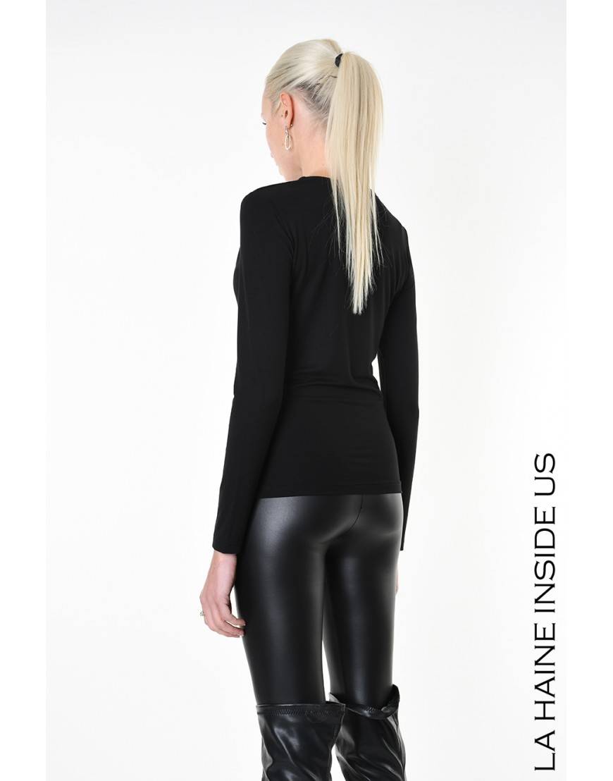 La haine inside us 4J LW943 MAGLIA Nero In vendita