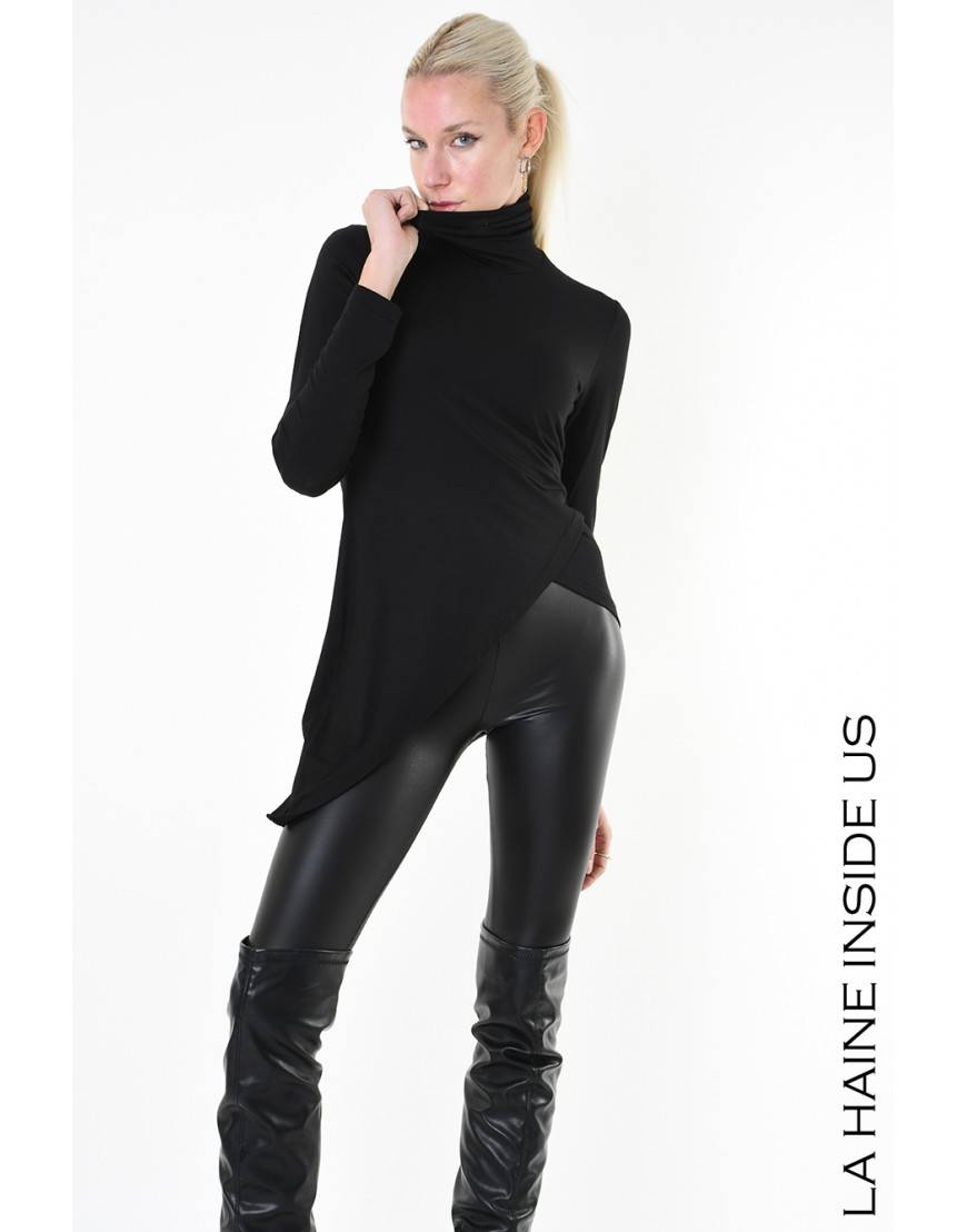 La haine inside us 4J LW944 MAGLIA Nero Duty-free