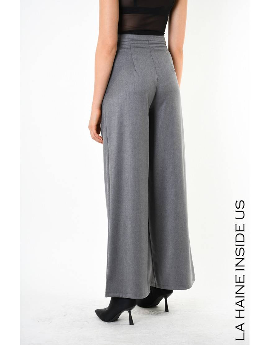 La haine inside us 4B LW829 PANTALONE Grigio Qualità