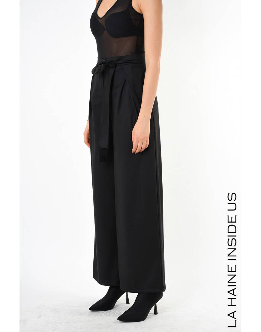 La haine inside us 4B LW829 PANTALONE Nero Vendita