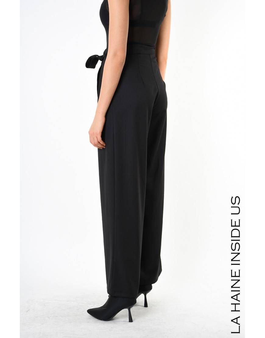 La haine inside us 4B LW829 PANTALONE Nero Vendita