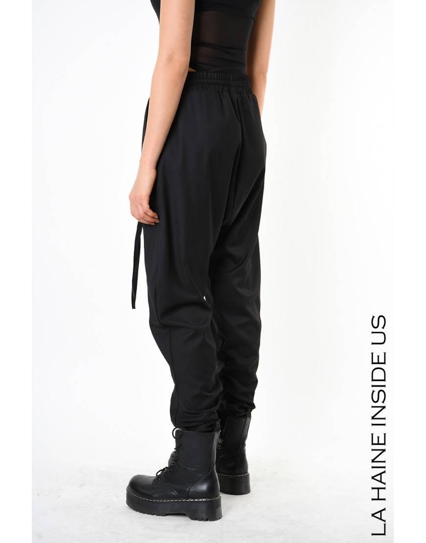 La haine inside us 4B LW836 PANTALONE Nero Soddisfazione Garantita