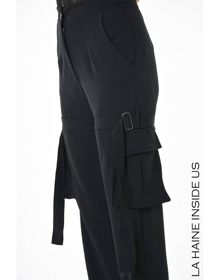 La haine inside us 4R LW929 PANTALONE Nero Shopping Online