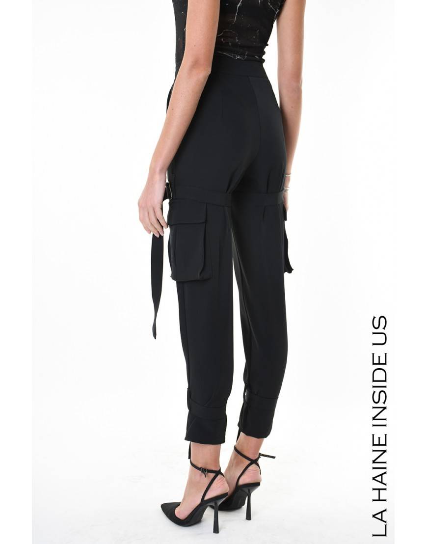 La haine inside us 4R LW929 PANTALONE Nero Shopping Online