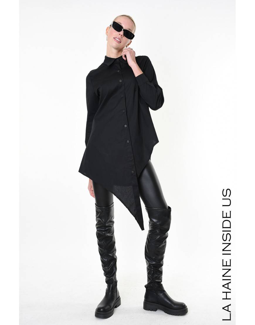 La haine inside us 4V LW913 CAMICIA Nero Online