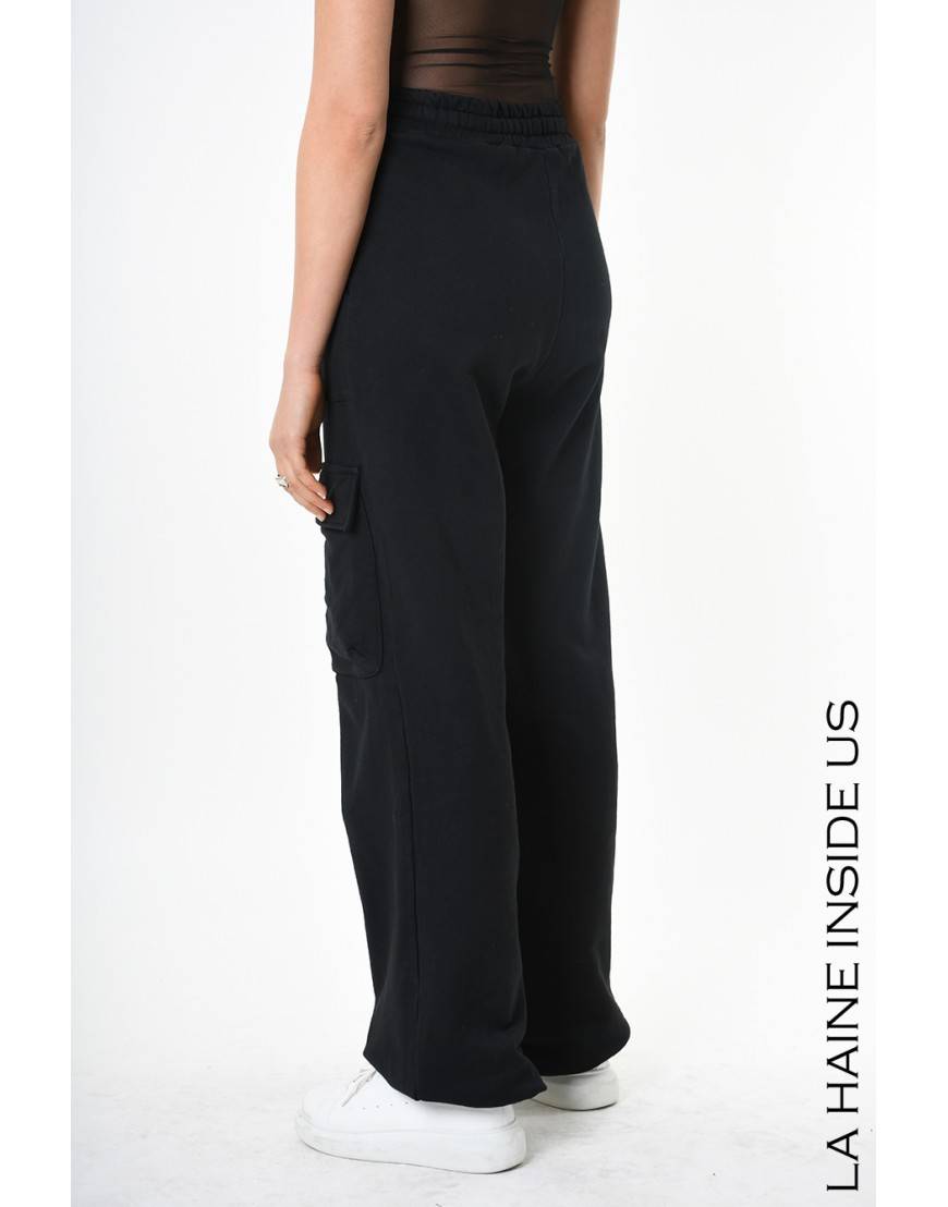 La haine inside us 4V LW914 PANTALONE Nero Outlet