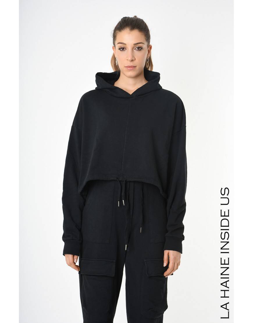 La haine inside us 4V LW915 FELPA Nero Saldi