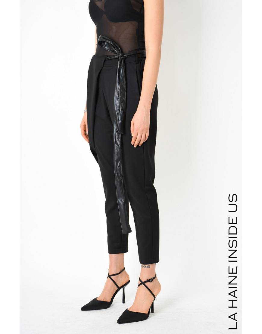 La haine inside us 4R LW512 PANTALONE Nero In Saldo