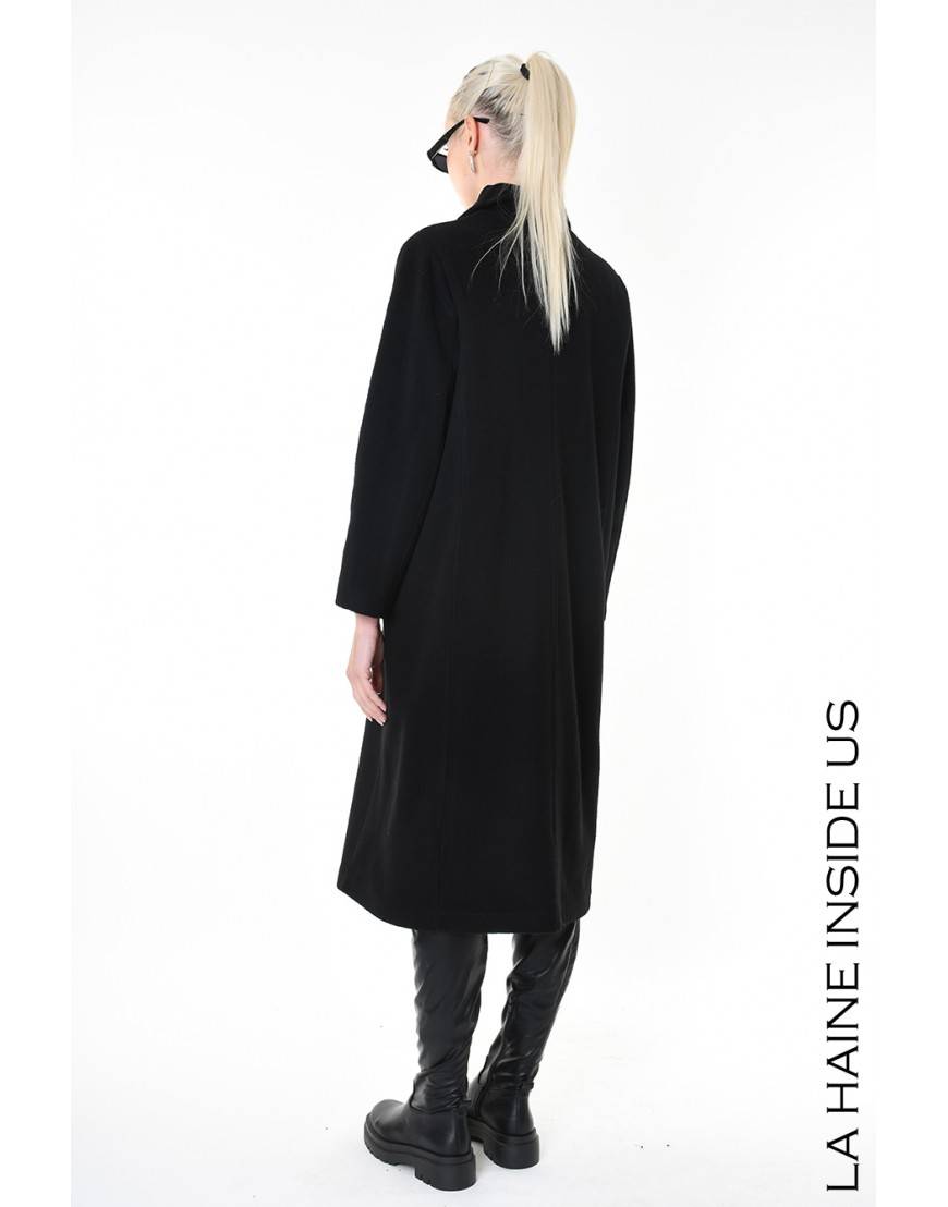 La haine inside us 4R LW810 CAPPOTTO Nero Nuova
