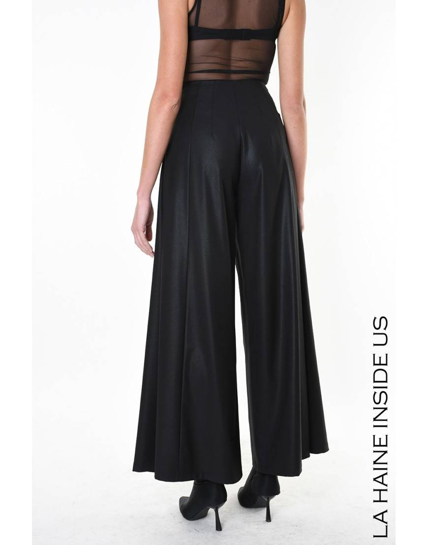 La haine inside us 4R LW818 PANTALONE Nero Prezzo di fabbrica