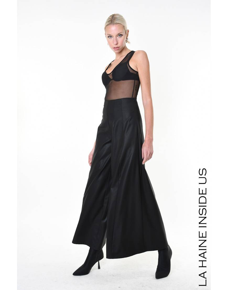 La haine inside us 4R LW818 PANTALONE Nero Prezzo di fabbrica