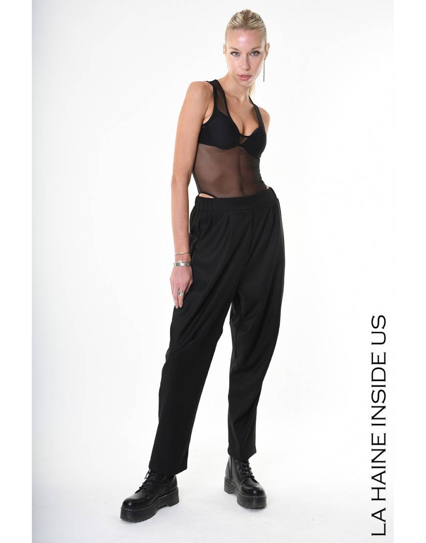 La haine inside us 4R LW856 PANTALONE Nero Flash Sale