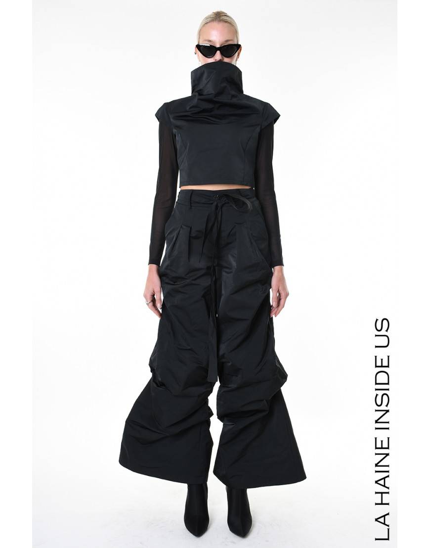 La haine inside us 4R LW857 PANTALONE Nero Fornitura limitata